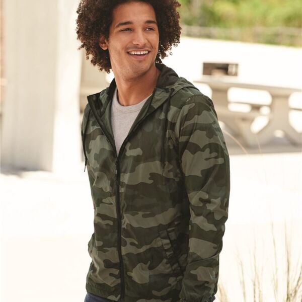 Unisex Lightweight Windbreaker Full-Zip Jacket Thumbnail