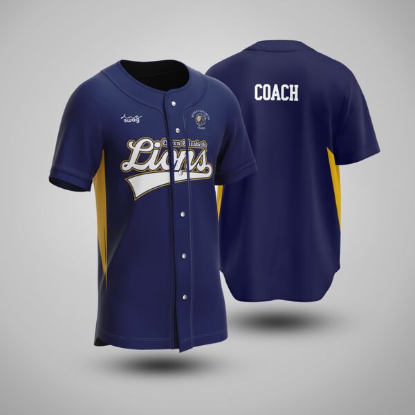 Baseball Full Button Jersey Thumbnail