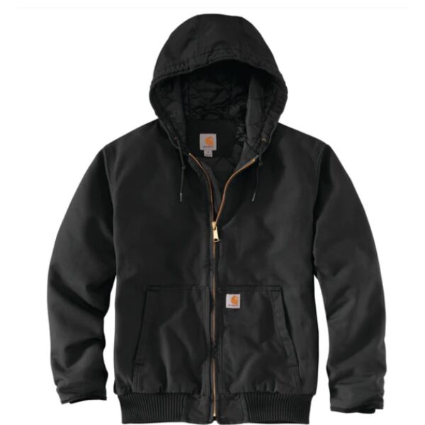 Carhartt Loose Fit Washed Duck Quilt Lined Active Jac Thumbnail