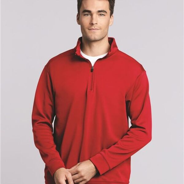 Gildan - Performance® Tech Quarter-Zip Sweatshirt Thumbnail