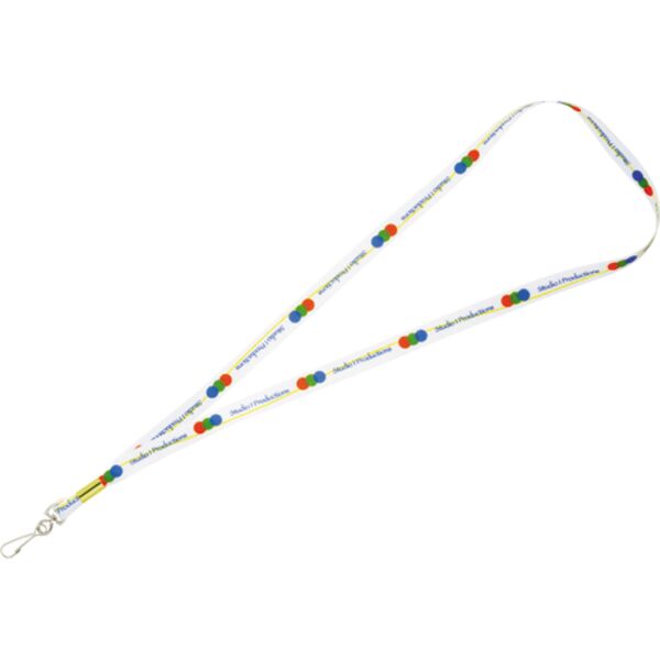 Full Color 1/2" Premium Lanyard w/ Hook Thumbnail