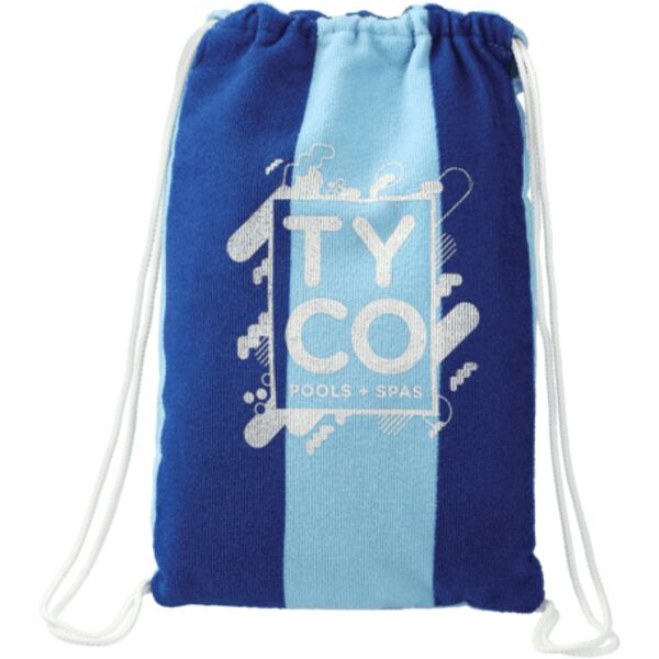 Microfiber Beach Blanket with Drawstring Pouch Thumbnail