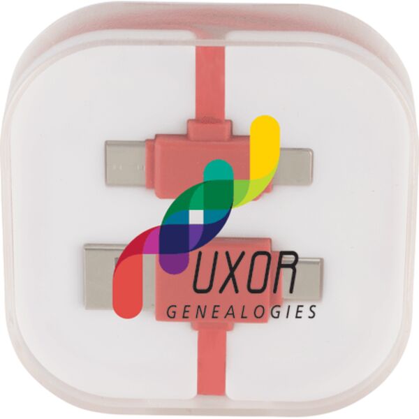 Color Pop Charging Cable with Phone Stand Thumbnail