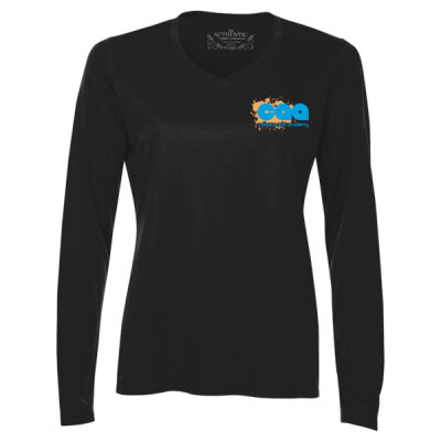 PRO TEAM LONG SLEEVE V-NECK LADIES' TEE Thumbnail