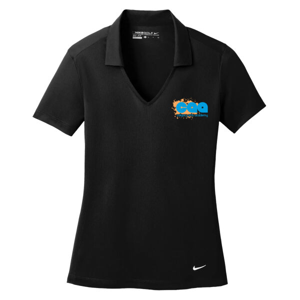 NIKE Dri-FIT VERTICAL MESH LADIES' POLO (Embroidered Logo) Thumbnail