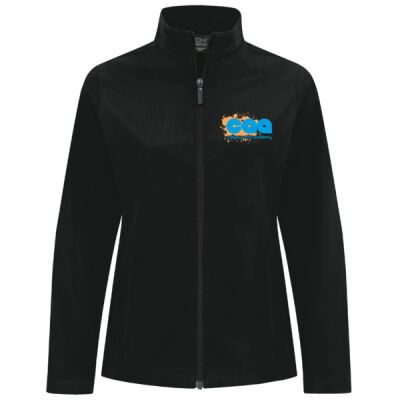 WATER REPELLENT SOFT SHELL LADIES' JACKET *Embroidered Logo* Personalized Thumbnail